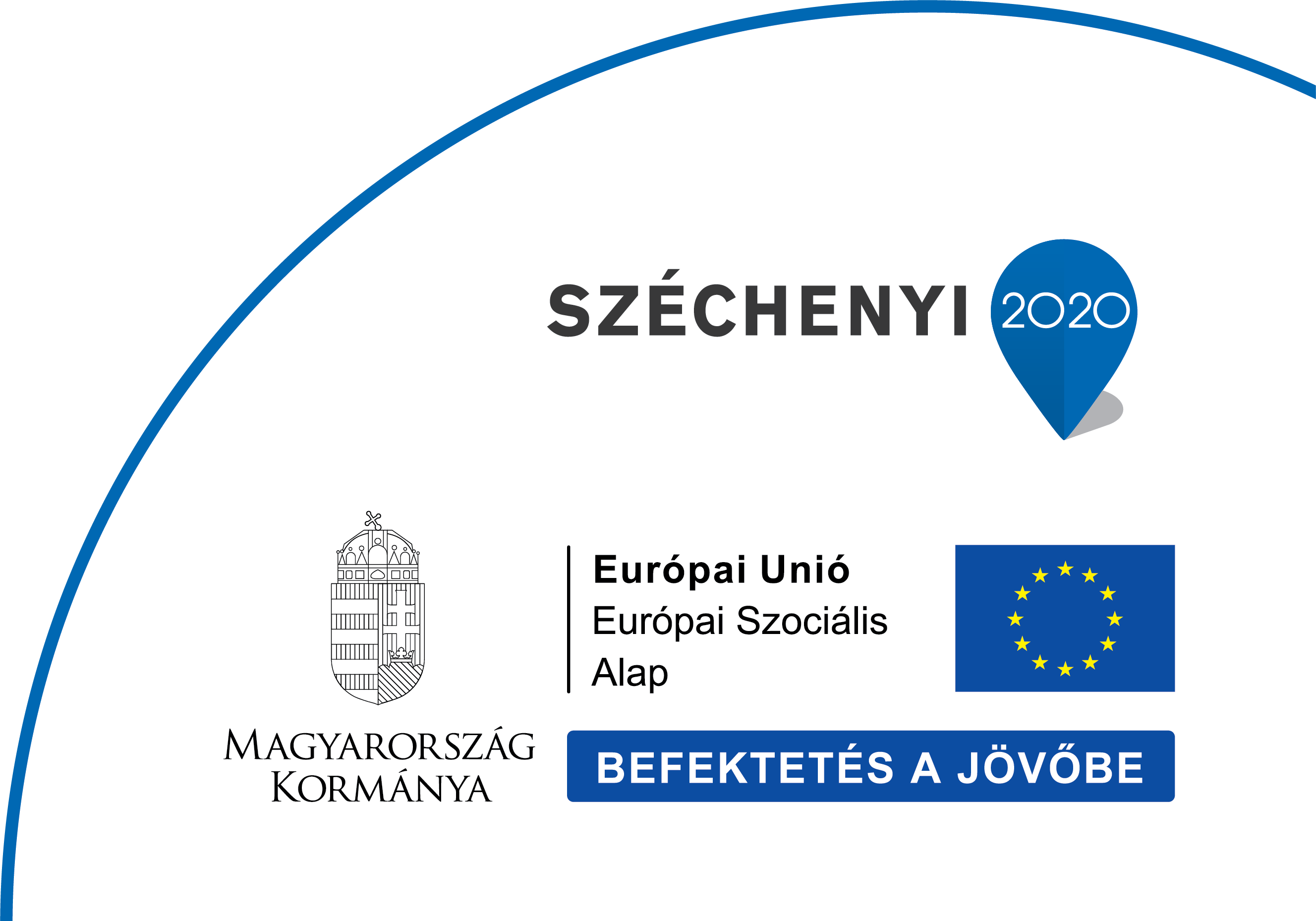 Széchenyi 2020 logo Befektetés a jövőbe